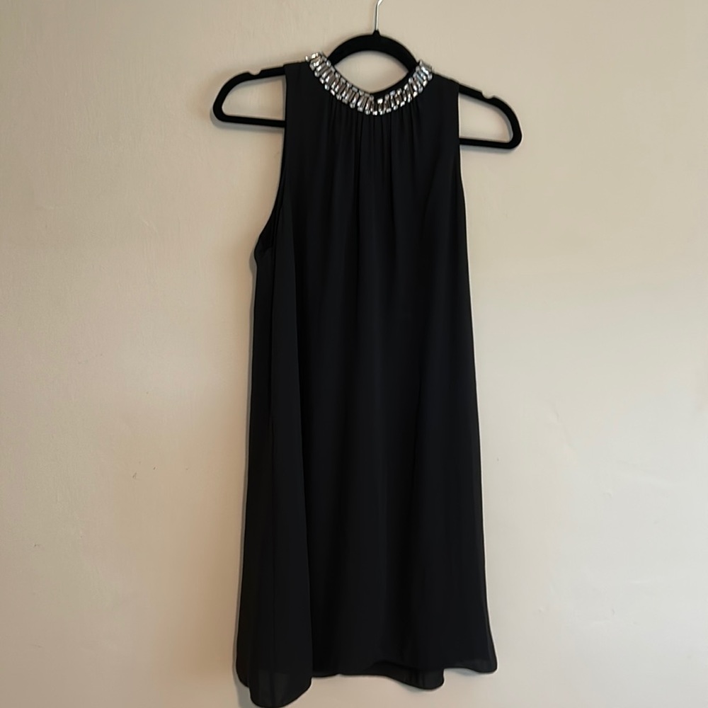 Laundry by Shelli Segal Embellished Swing Dress
